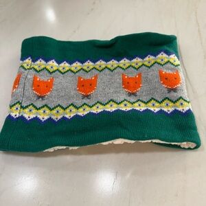 Mini Boden Kids Cozy Fox Fair Isle Snood